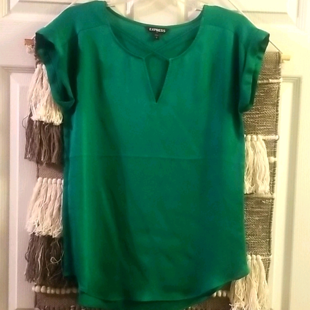 Express Emerald Green Top